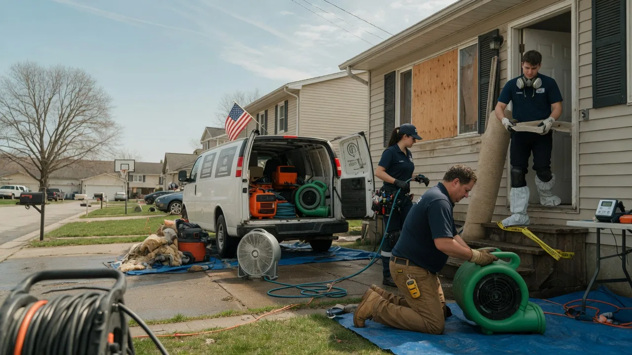 Water Damage Restoration in Silver Lake, IN near me